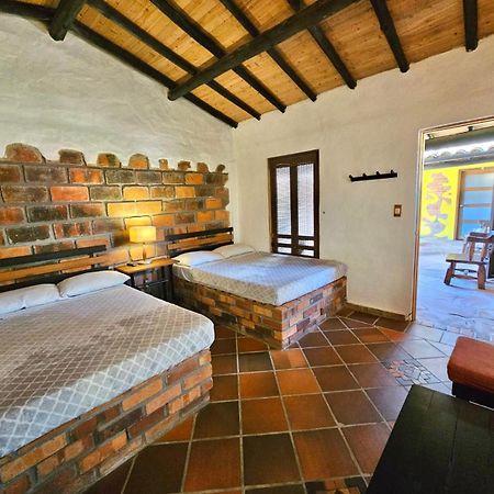 Cabanas Y Hostal Bonanza Mesa De Los Santos لوس سانتوس المظهر الخارجي الصورة