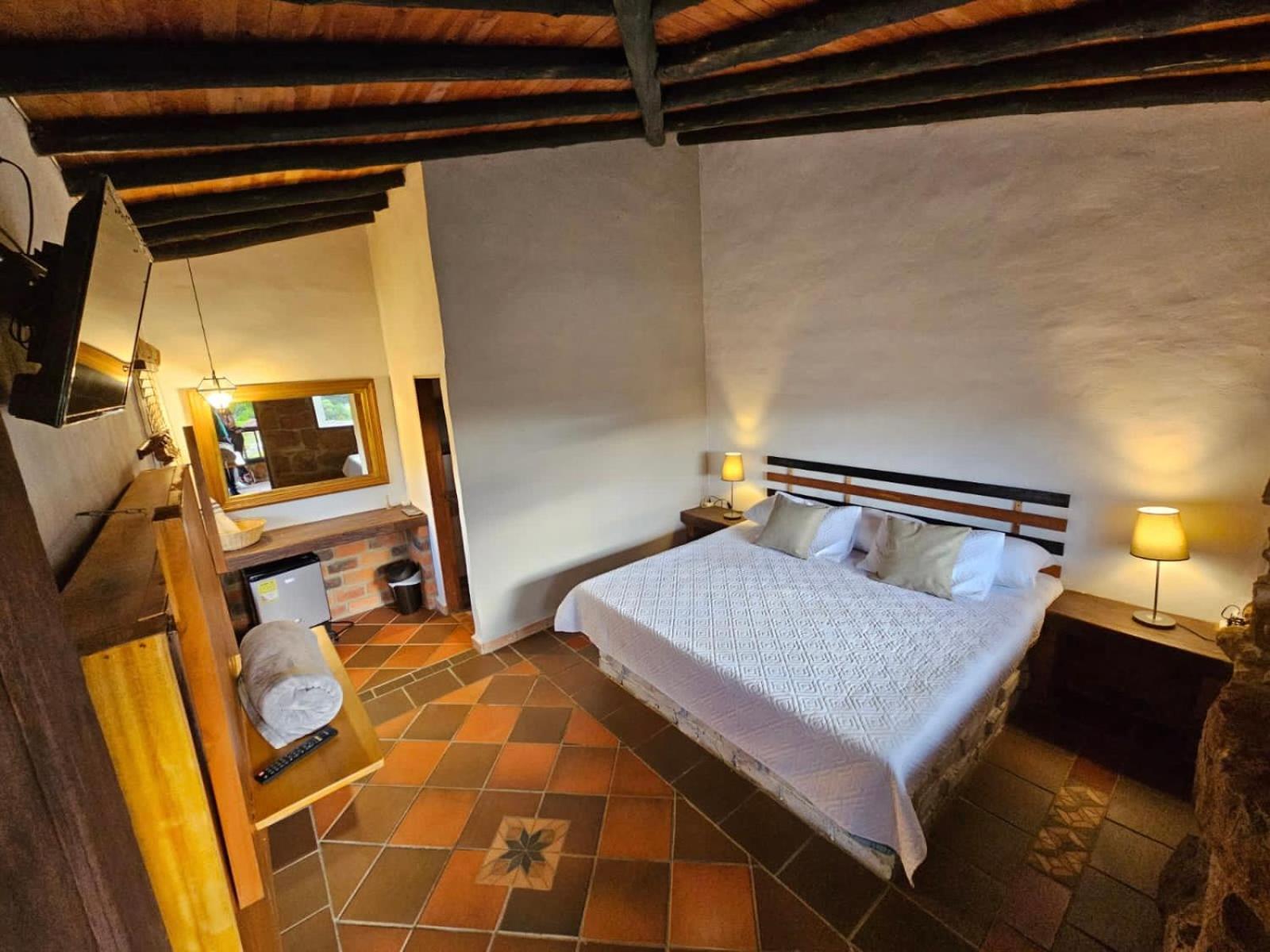 Cabanas Y Hostal Bonanza Mesa De Los Santos لوس سانتوس المظهر الخارجي الصورة