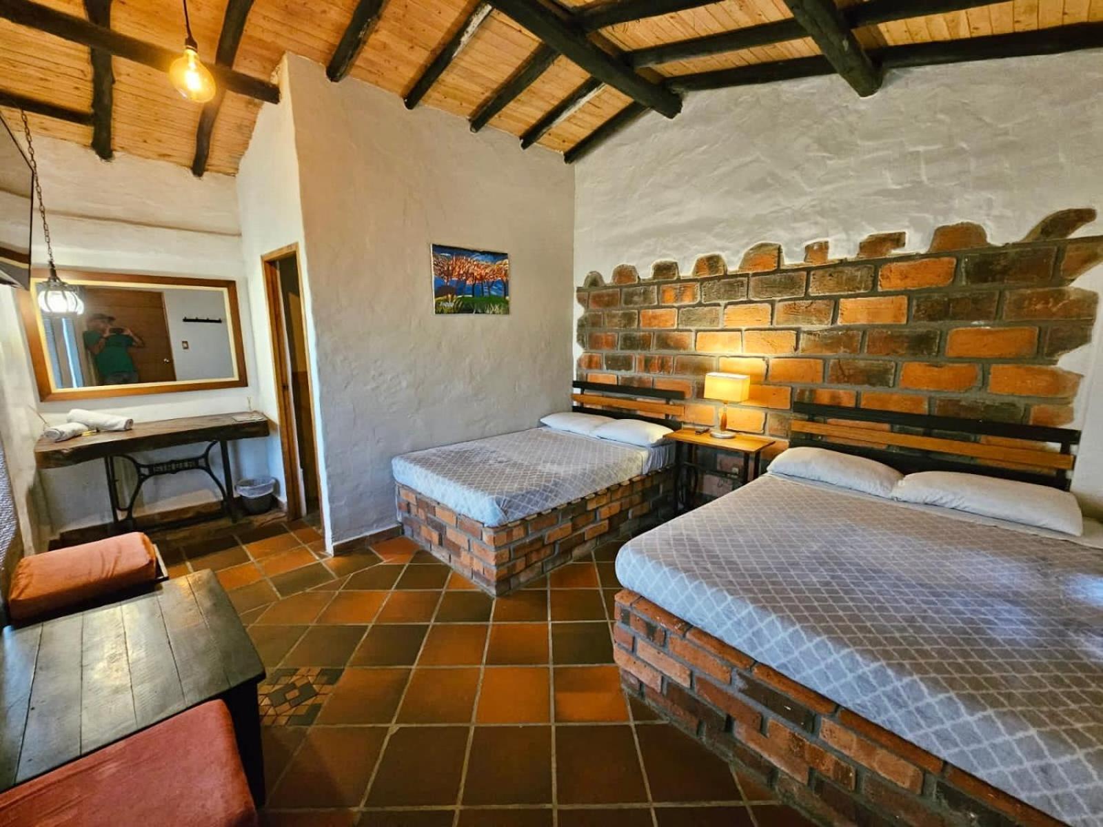 Cabanas Y Hostal Bonanza Mesa De Los Santos لوس سانتوس المظهر الخارجي الصورة