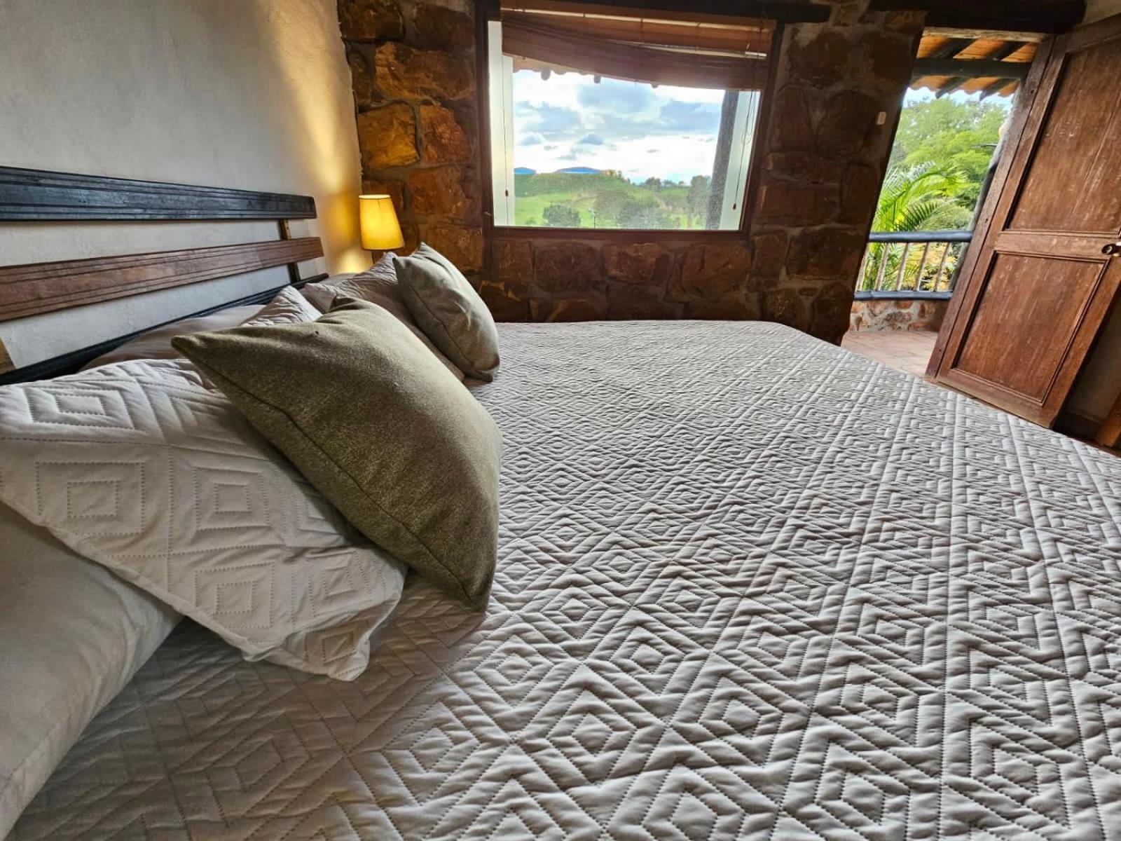 Cabanas Y Hostal Bonanza Mesa De Los Santos لوس سانتوس المظهر الخارجي الصورة